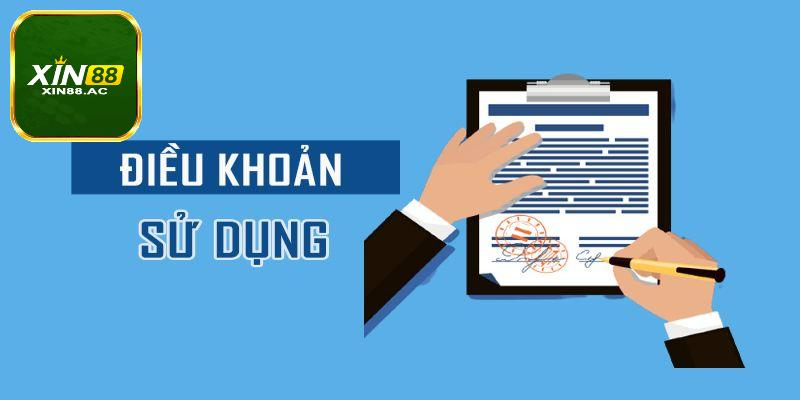 Nội dung điều khoản sử dụng Xin88